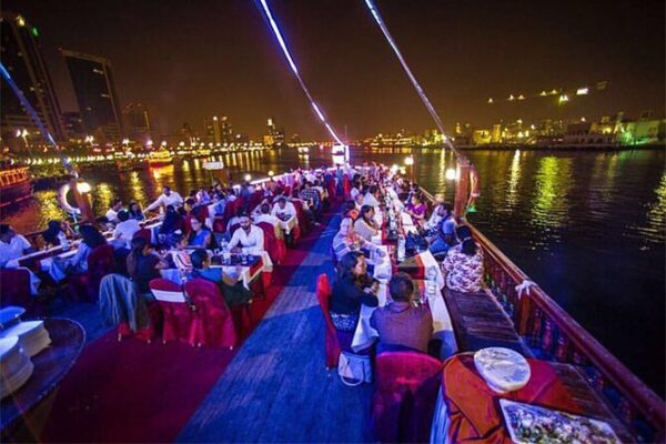 Dubai Harbour 5-Star Dinner Catamaran Cruise
